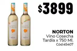 Diarco Norton vino cosecha tardía oferta