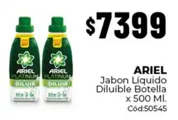 Diarco Ariel jabon liquido diluible botella oferta