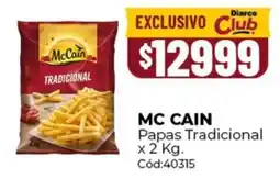 Diarco Mc Cain papas tradicional oferta