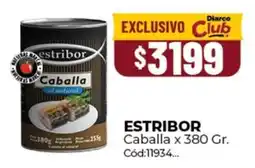 Diarco Estribor caballa oferta