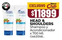 Diarco Head & shoulders shampoo y acondicionador oferta