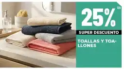 Diarco Toallas y toallones oferta