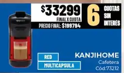 Diarco Kanjihome cafetera multicapsula oferta