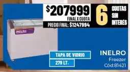 Diarco Inelro freezer oferta
