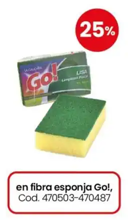 Coto Lisa en fibra esponja Go! oferta