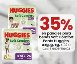 Coto Huggies pañales para bebés Soft Comfort Pants oferta