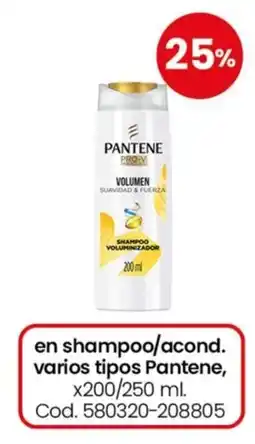 Coto Pantene shampoo voluminizador oferta