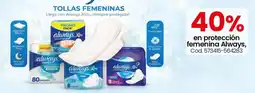 Coto Always toallas femeninas oferta