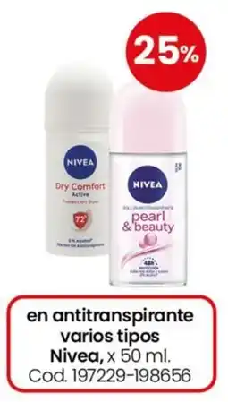 Coto Nivea antitranspirante oferta
