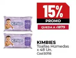 Diarco Kimbies toallas húmedas oferta