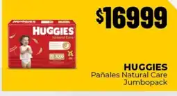 Diarco Huggies pañales natural care jumbopack oferta