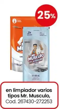 Coto Mr. Musculo limpiador varios tipos oferta