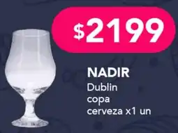 Nini Mayorista Nadir copa cerveza oferta