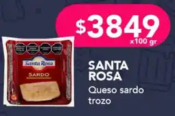 Nini Mayorista Santa rosa queso sardo trozo oferta