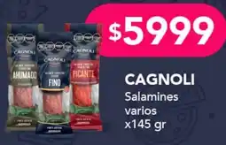 Nini Mayorista Cagnoli salamines varios oferta