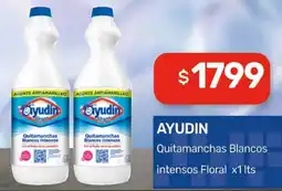 Nini Mayorista Ayudin quitamanchas blancos intensos floral oferta