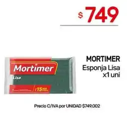 Nini Mayorista Mortimer esponja lisa oferta
