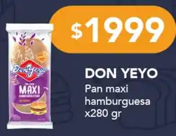 Nini Mayorista Don yeyo pan maxi hamburguesa oferta