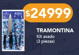 Nini Mayorista Tramontina kit asado oferta