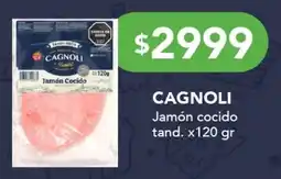 Nini Mayorista Cagnoli jamón cocido oferta