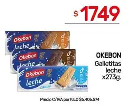Nini Mayorista Okebon galletitas leche oferta