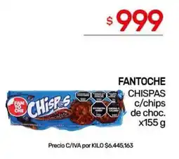 Nini Mayorista Fantoche chispas c/chips de choc. oferta