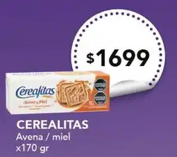 Nini Mayorista Cerealitas avena / miel oferta