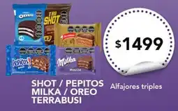 Nini Mayorista Shot / pepitos milka / oreo terrabusi oferta