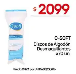 Nini Mayorista Q-soft discos de algodón desmaquillantes oferta