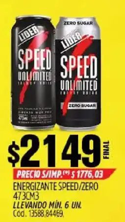 Supermercados Yaguar Lider speed unlimited oferta