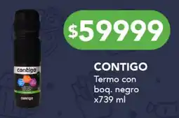Nini Mayorista Contigo termo con boq. negro oferta