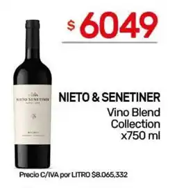 Nini Mayorista Nieto & senetiner vino blend collection oferta