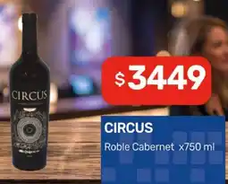 Nini Mayorista Circus roble cabernet oferta