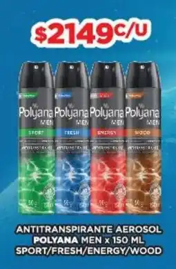 Nini Mayorista Polyana antitranspirante aerosol oferta