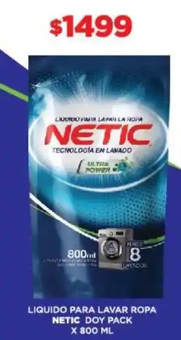 Nini Mayorista Netic liquido para lavar ropa oferta
