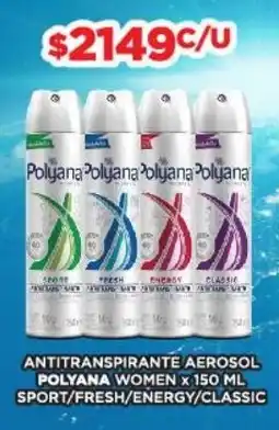 Nini Mayorista Polyana antitranspirante aerosol oferta