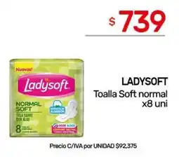 Nini Mayorista Ladysoft toalla soft normal oferta