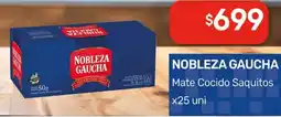 Nini Mayorista Nobleza gaucha mate cocido saquitos oferta