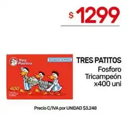 Nini Mayorista Tres patitos fosforo tricampeon oferta