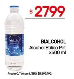 Nini Mayorista Bialcohol alcohol etilico pet oferta