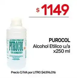 Nini Mayorista Purocol alcohol etilico u/a oferta