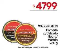 Nini Mayorista Wassington pomada para calzado oferta