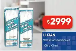 Nini Mayorista Lujan velas convencionales oferta