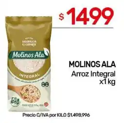 Nini Mayorista Molinosa Ala arroz integral oferta