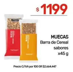 Nini Mayorista Muecas barra de cereal sabores oferta