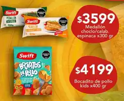 Nini Mayorista Swift medallón choclo/calab. espinaca oferta