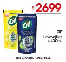 Nini Mayorista Cif lavavajillas oferta