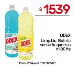 Nini Mayorista Odex limp.liqu. botella varias fragancias oferta