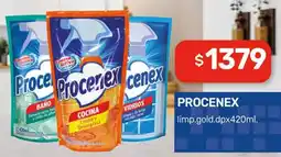 Nini Mayorista Procenex limp.gold.dpx420ml oferta