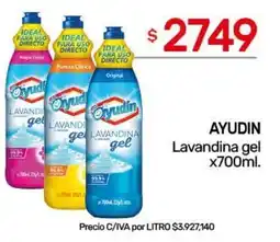 Nini Mayorista Ayudin lavandina gel oferta